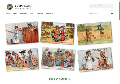 louiswainmemorabilia.com capture - 2025-06-29 10:11:15