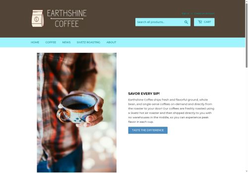 earthshinecoffee.com capture - 2025-06-29 13:24:25