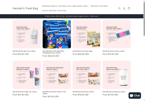 hannahstreatbag.com capture - 2025-06-29 15:06:47