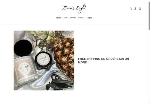 zionslightcandles.com capture - 2025-06-29 17:27:19