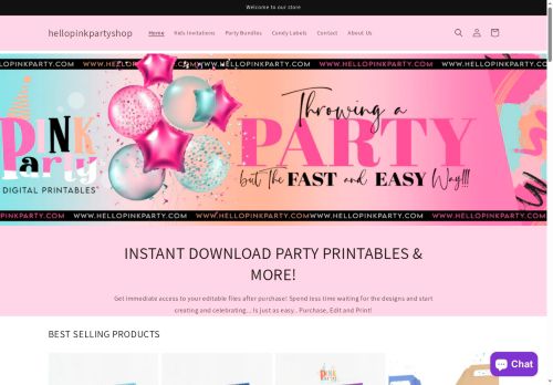 hellopinkparty.com capture - 2025-06-29 18:33:33