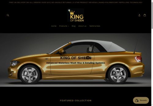 kingofsheen.co.uk capture - 2025-06-29 18:40:36