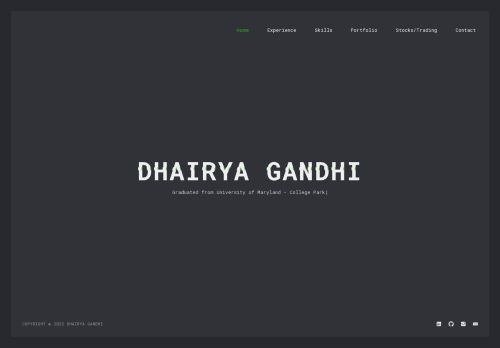 dhairyagandhi.com capture - 2025-06-29 20:02:08