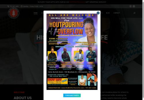 hiswillforyourlife.com capture - 2025-06-29 21:03:53