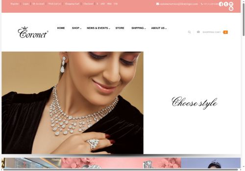 coronetstore.com capture - 2025-06-29 21:40:35