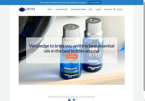 lotusspringessentialoils.com capture - 2025-06-29 21:55:06