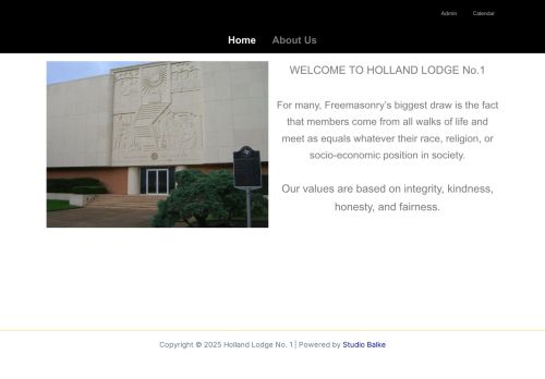 hollandlodge.org capture - 2025-06-29 23:15:55