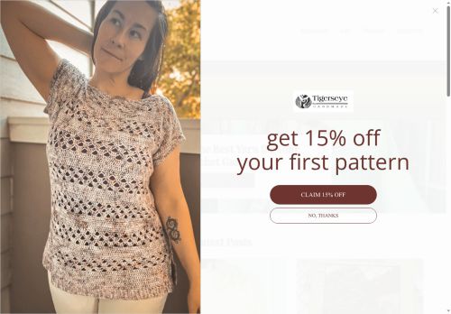 tigerseyehandmade.com capture - 2025-06-29 23:47:17