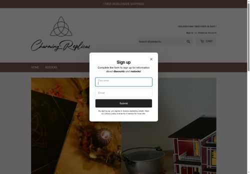 charmingreplicas.com capture - 2025-06-30 02:28:09