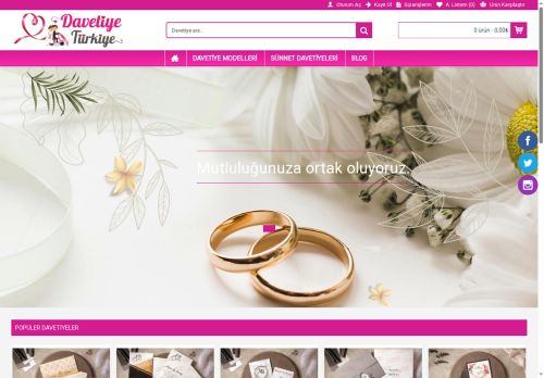 davetiyeturkiye.com capture - 2025-06-30 04:43:57