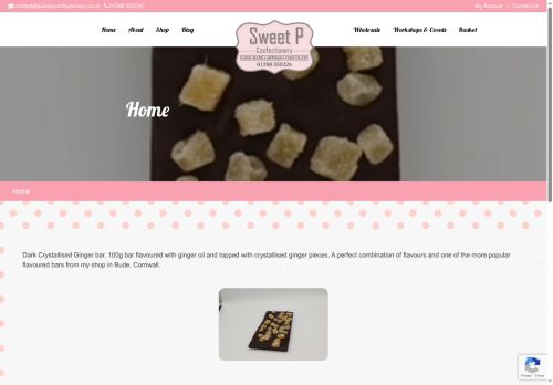 sweetpconfectionery.co.uk capture - 2025-06-30 05:18:03