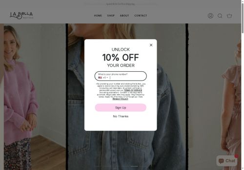 shoplabellaclothing.com capture - 2025-06-30 07:06:43