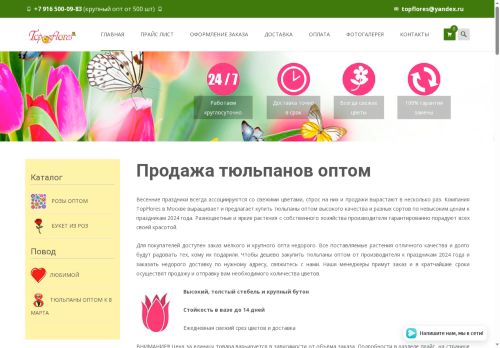 topflores.ru capture - 2025-06-30 09:24:24