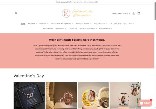 sentimentsbyellazandra.com capture - 2025-06-30 11:56:00