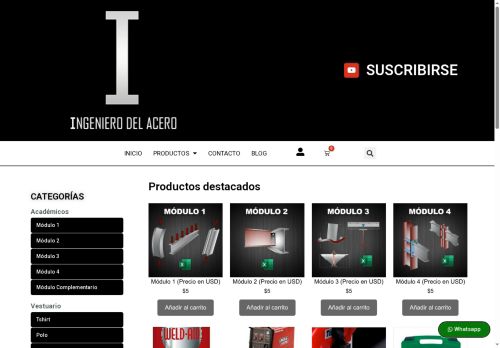 ingenierodelacero.com capture - 2025-06-30 12:36:40