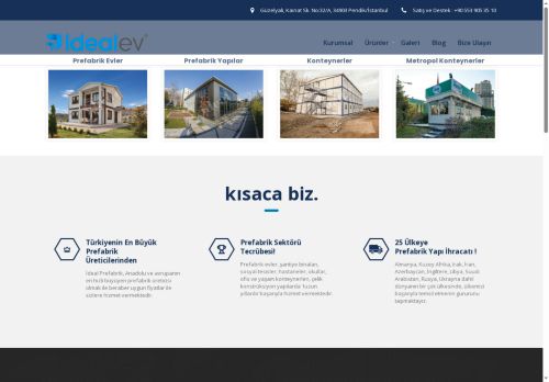 idealprefabrik.com capture - 2025-06-30 14:22:38