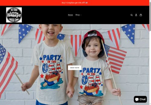 shoplittlehoneys.com capture - 2025-06-30 14:25:13