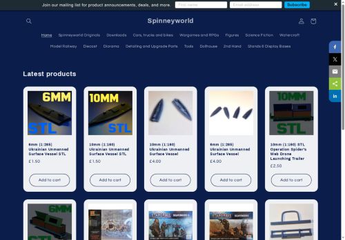 spinneyworld.com capture - 2025-06-30 14:48:38