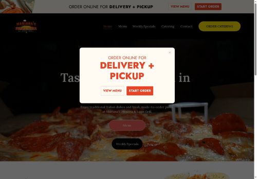 Mariana&rsquo;s Pizzeria & Latin Grill capture - 2025-06-30 15:56:52