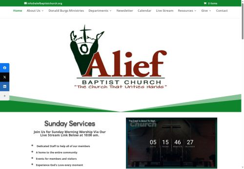 aliefbaptistchurch.org capture - 2025-06-30 19:14:06