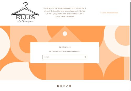 ellisclothingco.com capture - 2025-06-30 19:24:07