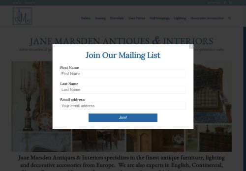 marsdenantiques.com capture - 2025-06-30 22:33:21