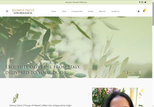 domuspacisoliveoil.com capture - 2025-06-30 23:01:20