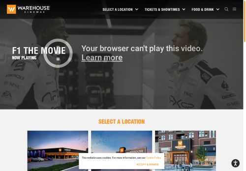 Warehouse Cinemas capture - 2025-07-01 01:52:24