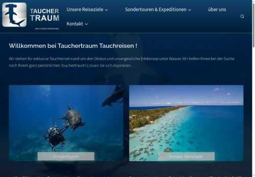 tauchertraum.com capture - 2025-07-01 04:48:07