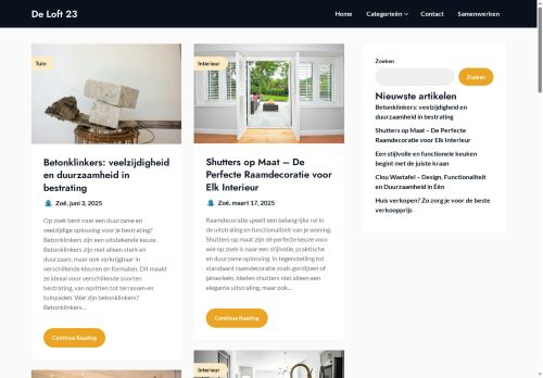 deloft23.nl capture - 2025-07-01 05:08:18