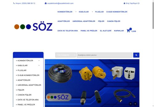 sozelektronik.com capture - 2025-07-01 05:31:45