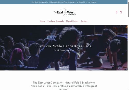 dancekneepads.com capture - 2025-07-01 05:37:58