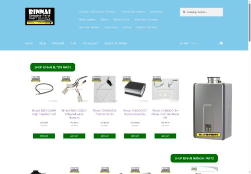 rinnaipartsupply.com capture - 2025-07-01 05:48:03