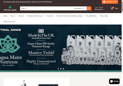 criticalmasssystems.co.uk capture - 2025-07-01 05:59:01