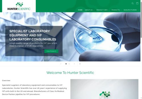 hunterscientific.com capture - 2025-07-01 07:50:53