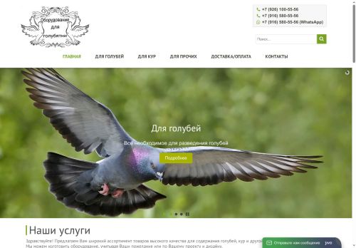 pigeon-home.ru capture - 2025-07-01 09:46:50