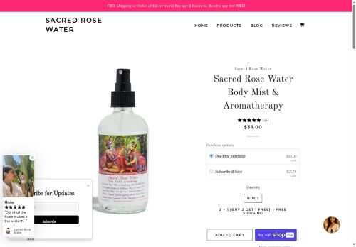 sacredrosewater.com capture - 2025-07-01 09:48:34