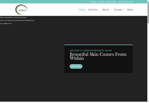 pureskin-salon.com capture - 2025-07-01 10:05:05