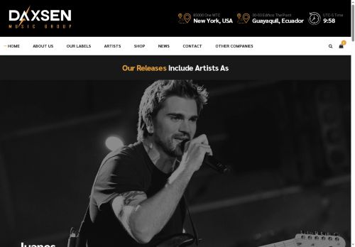 daxsenmusicgroup.com capture - 2025-07-01 11:00:04