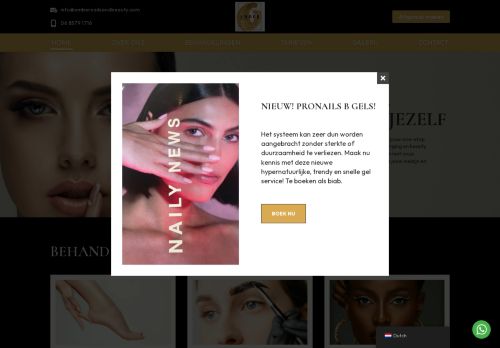 ambernailsandbeauty.com capture - 2025-07-01 11:01:49