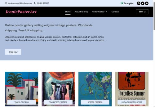 iconicposterart.co.uk capture - 2025-07-01 11:23:55