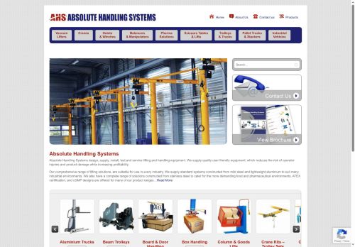 absolutehandlingsystems.com capture - 2025-07-01 11:35:06