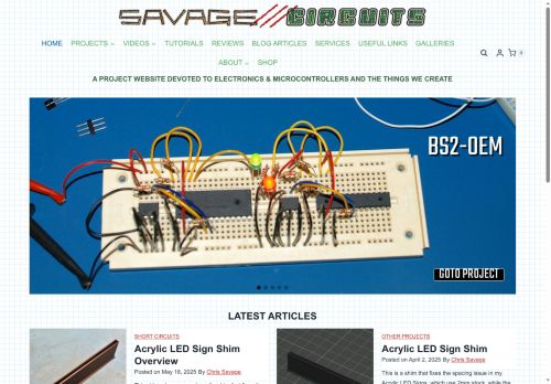 savagecircuits.com capture - 2025-07-01 14:07:47