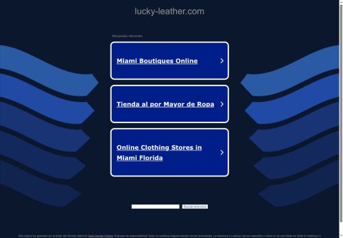 lucky-leather.com capture - 2025-07-01 14:31:20