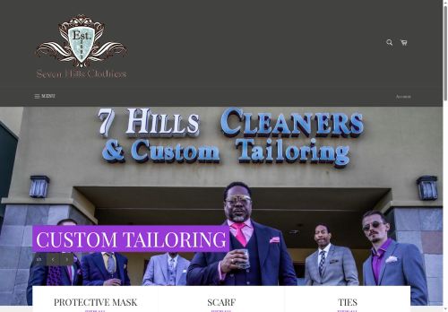 sevenhillsclothiers.com capture - 2025-07-01 14:52:47