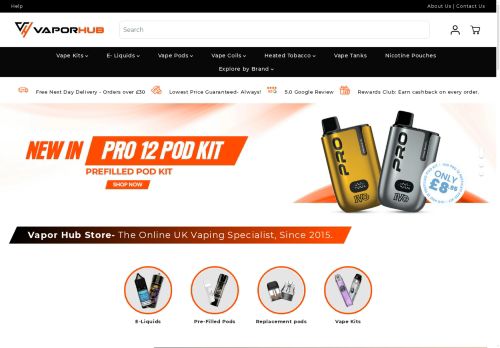 vaporhub.co.uk capture - 2025-07-01 16:53:54
