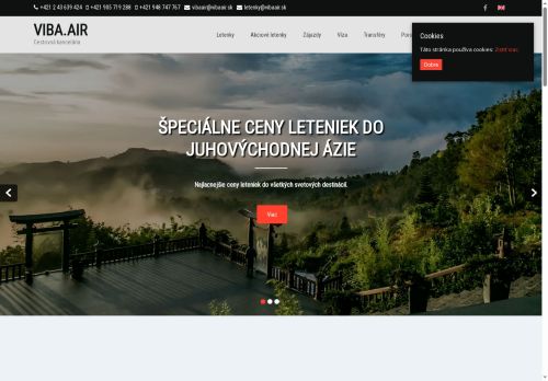 vibaair.sk capture - 2025-07-01 16:54:55