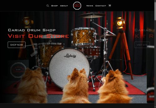 cariaddrumshop.com capture - 2025-07-01 17:42:36