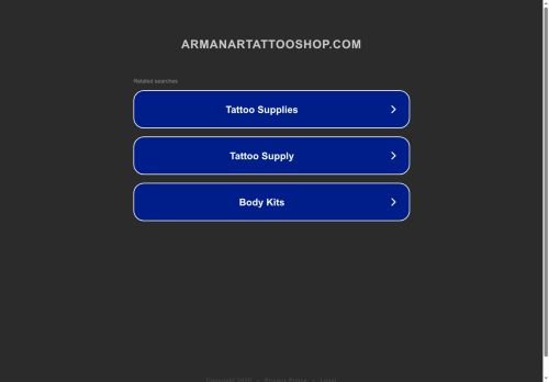 armanartattooshop.com capture - 2025-07-01 18:53:12