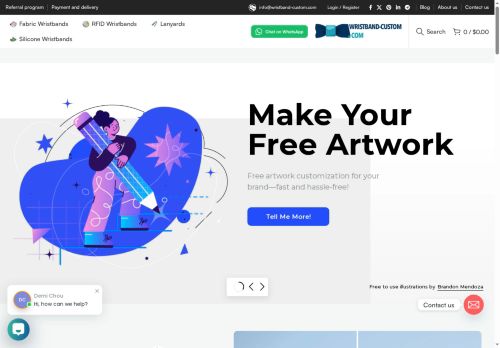 wristband-custom.com capture - 2025-07-01 21:22:36